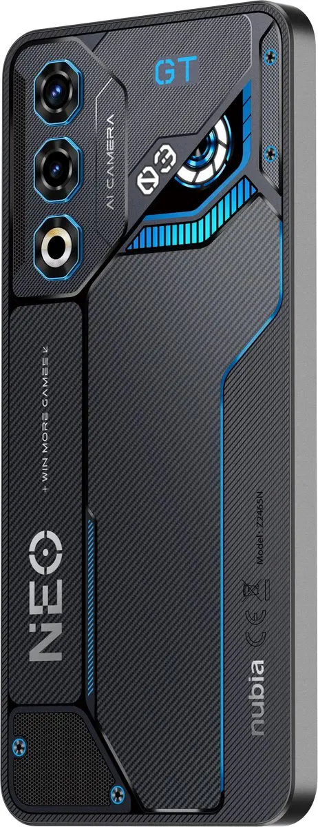 ZTE Nubia Neo 3 GT 5G Smartphone - 256GB - Grijs - afbeelding 4 van 6