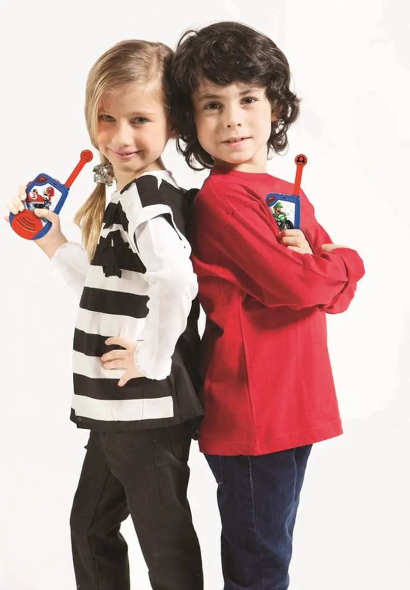 Lexibook Mario Kart TW25NI Walkie-Talkies 2km - Blauw - afbeelding 2 van 6