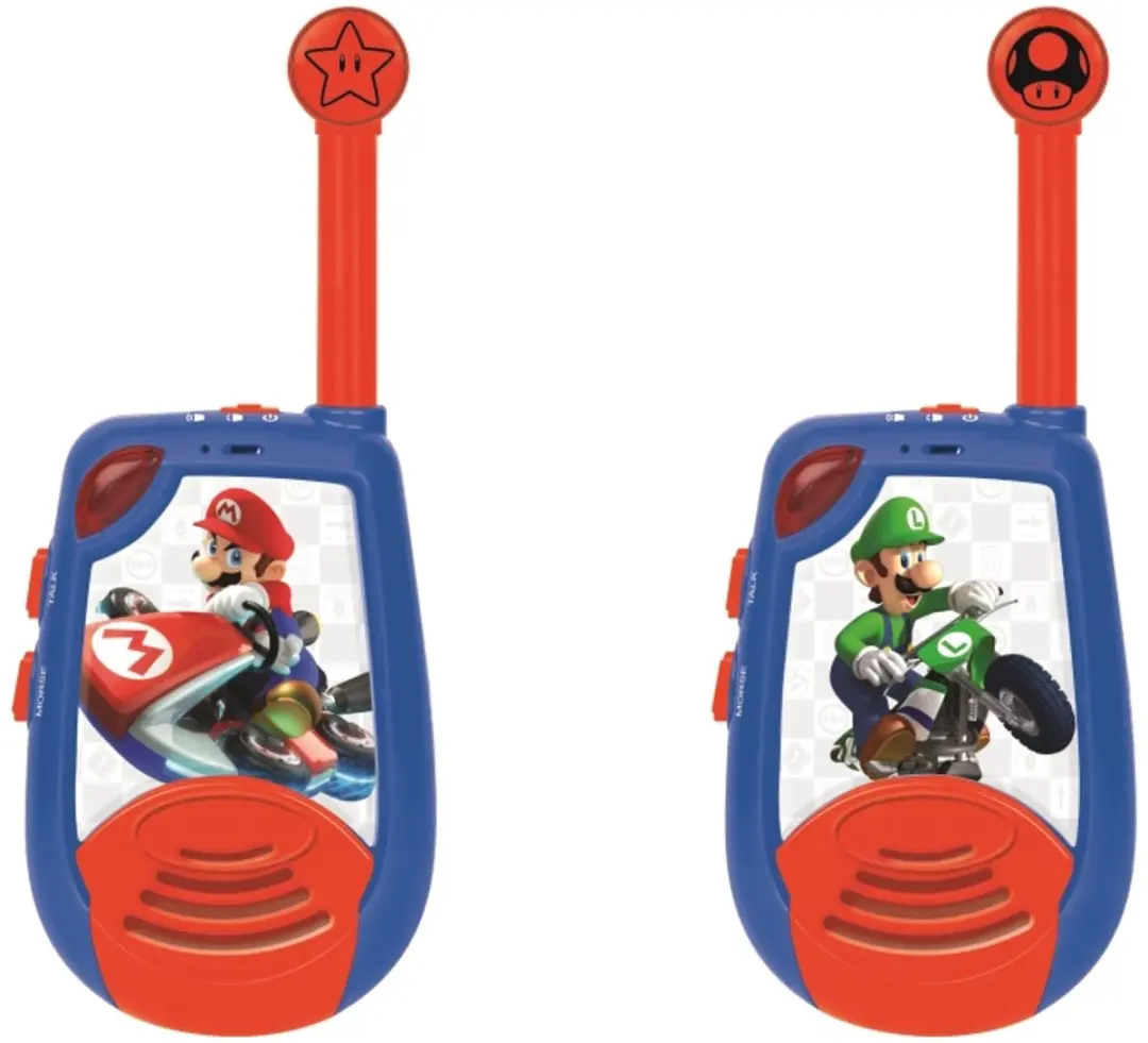 Lexibook Mario Kart TW25NI Walkie-Talkies 2km - Blauw - afbeelding 5 van 6