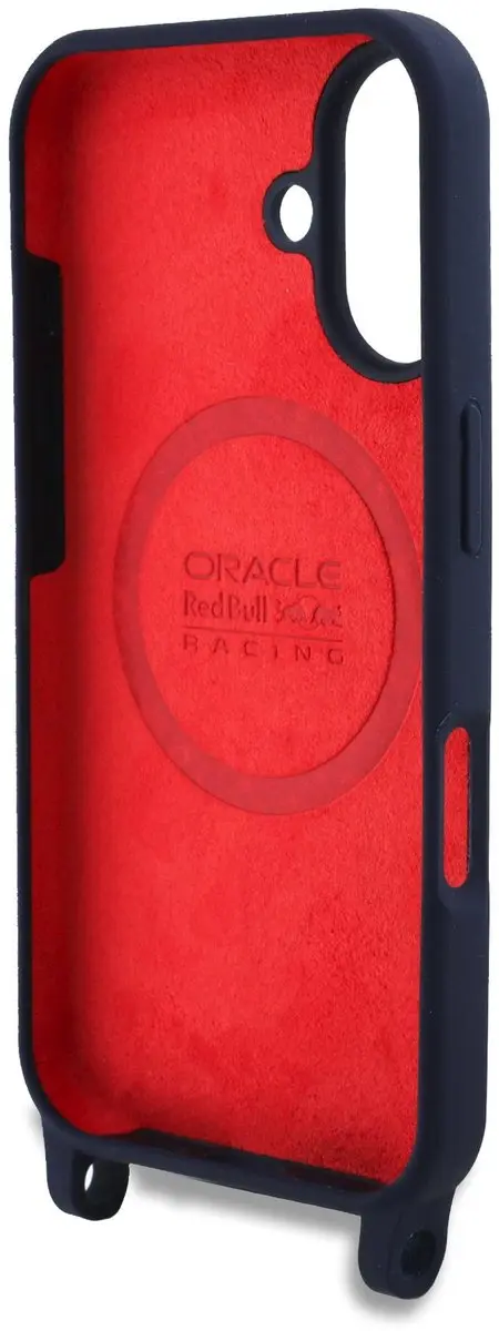 Red Bull iPhone 16 Hoesje met MagSafe en Koord - Blauw - afbeelding 4 van 6