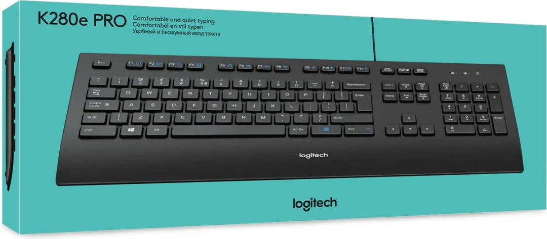 Logitech K280e Bedraad Toetsenbord - Zwart