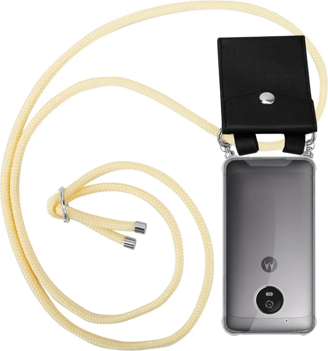 Cadorabo Hoesje geschikt voor Motorola MOTO G5 in ROOM BEIGE