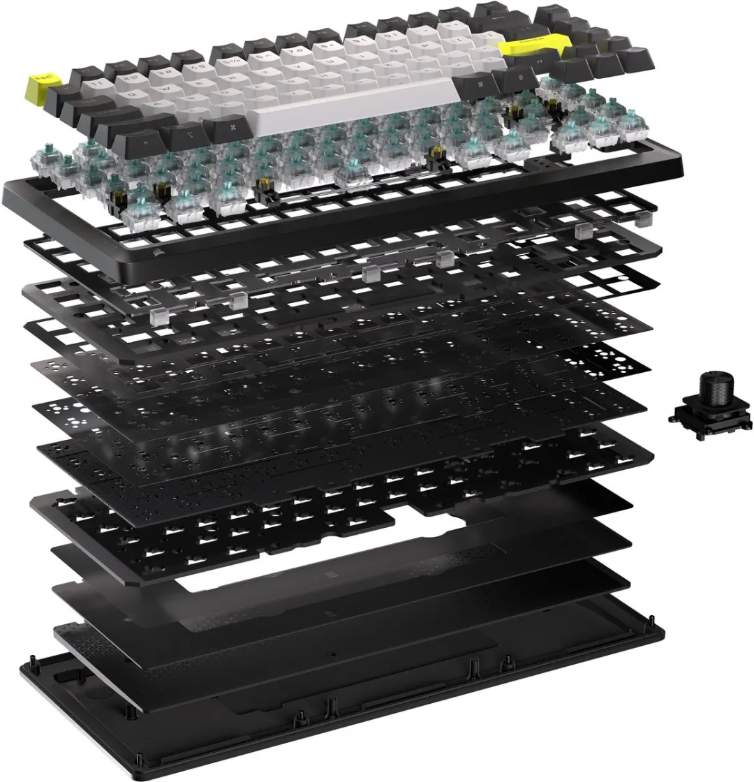 Corsair MAKR Pro 75 Hall Effect CH-91CE21G-NA Gaming Toetsenbord - Zwart