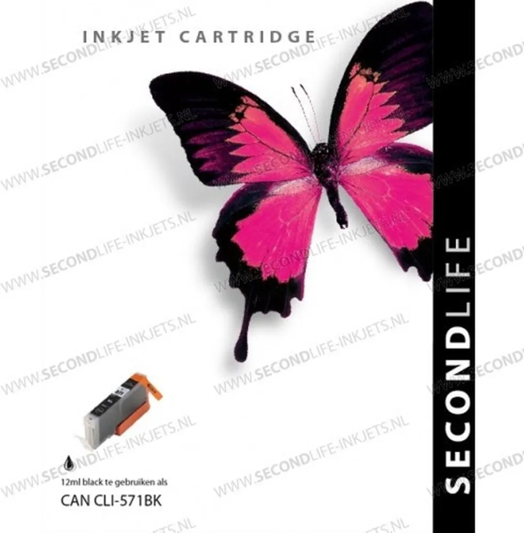 Canon CLI-571XL Black Inktcartridge - 12ml