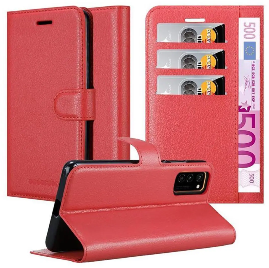 Cadorabo Hoesje geschikt voor Honor View 30 in KARMIJN ROOD