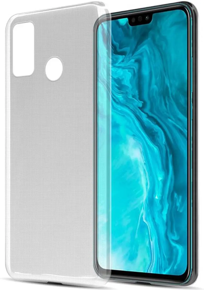 Cadorabo Hoesje geschikt voor Honor 9X LITE in VOLLEDIG TRANSPARANT