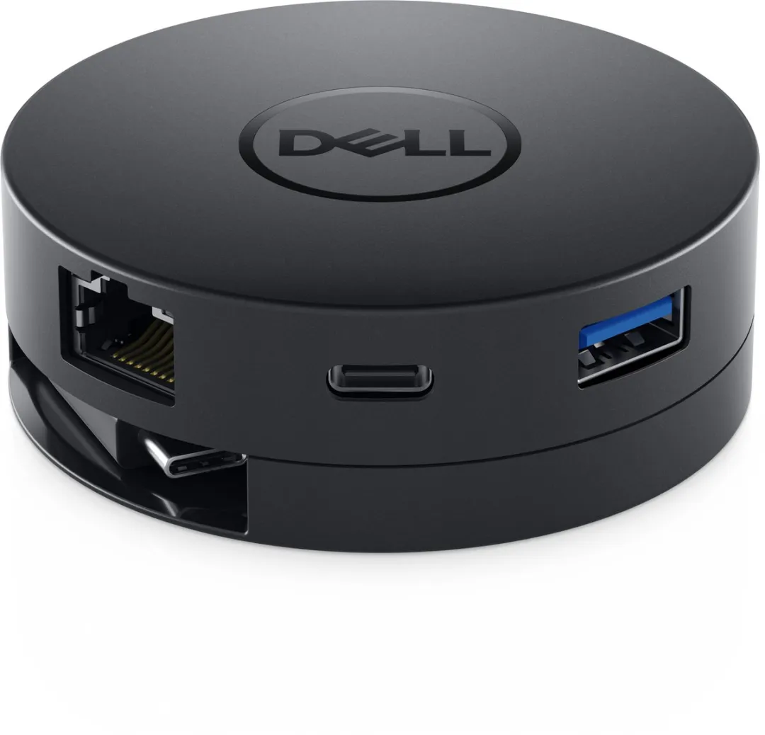 Dell DA300 USB 3.2 Gen 2 Type-C Adapter - Zwart