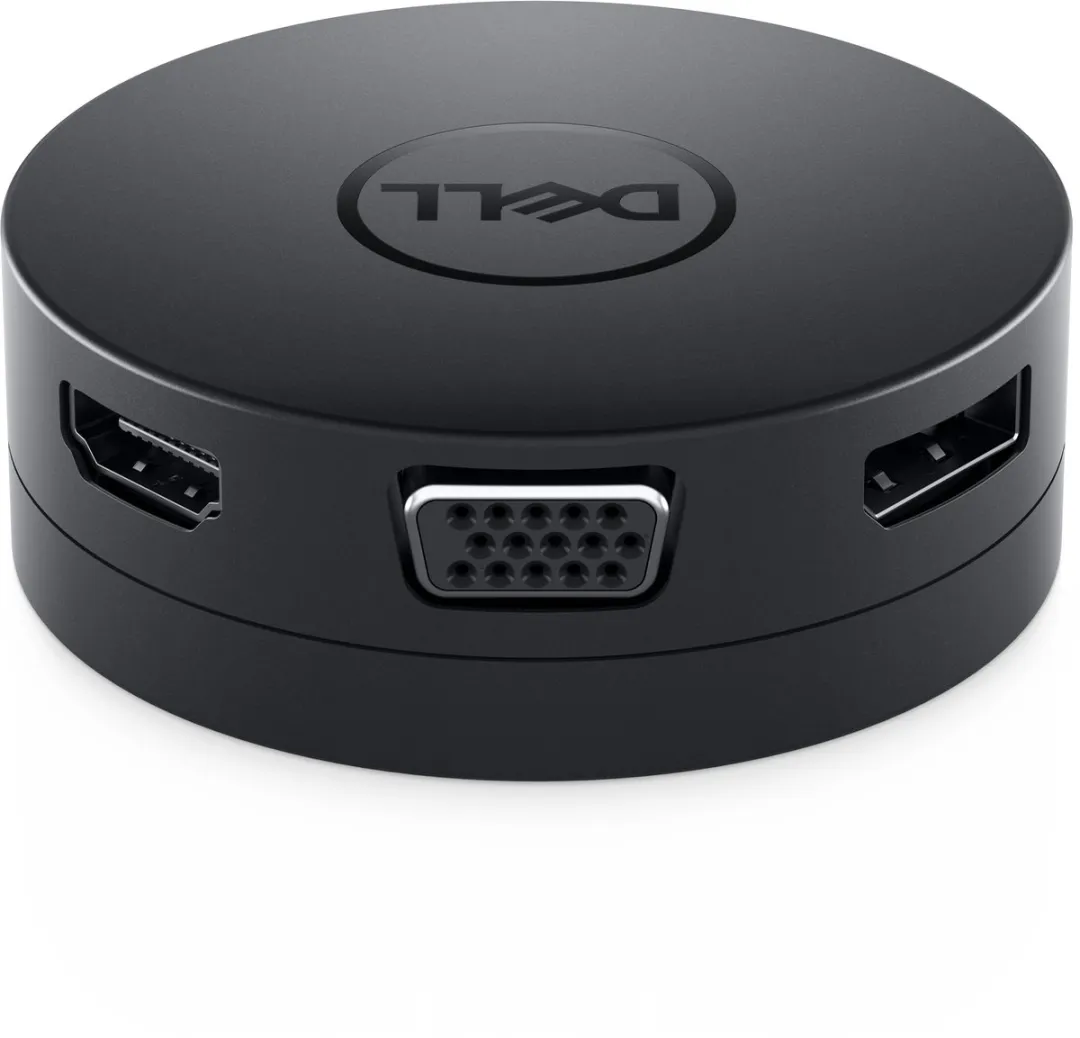 Dell DA300 USB 3.2 Gen 2 Type-C Adapter - Zwart