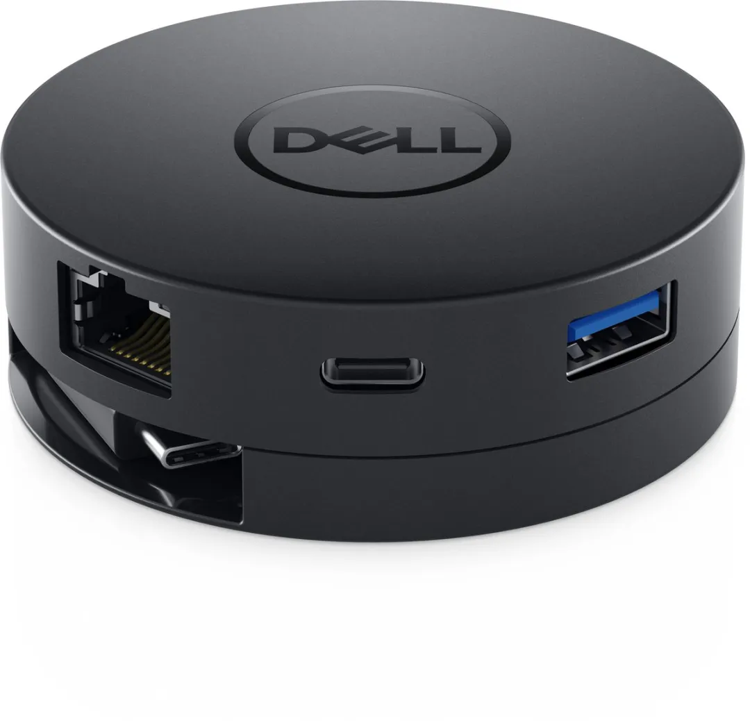 Dell DA300 USB 3.2 Gen 2 Type-C Adapter - Zwart