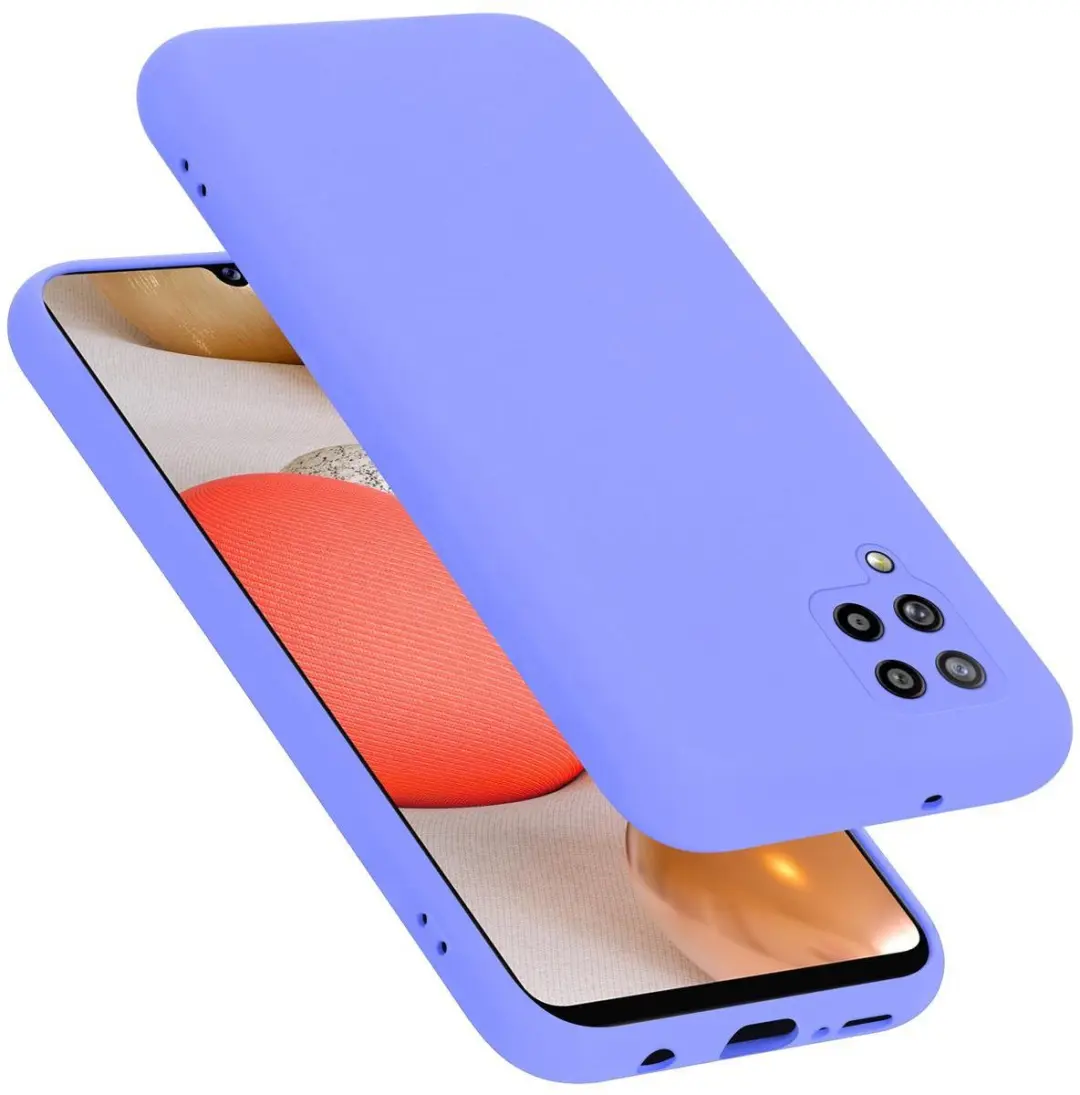Cadorabo Hoesje geschikt voor Samsung Galaxy A42 4G in LIQUID LICHT PAARS