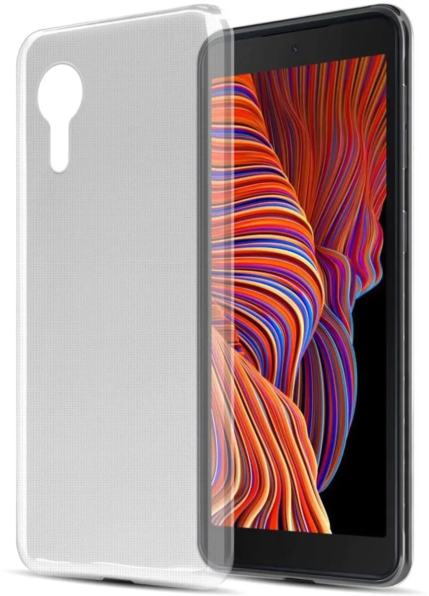Cadorabo Hoesje geschikt voor Samsung Galaxy XCover 5 in VOLLEDIG TRANSPARANT
