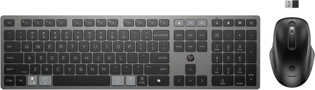 HP 725 9T5B0UT Toetsenbord & Muis Set - Zwart