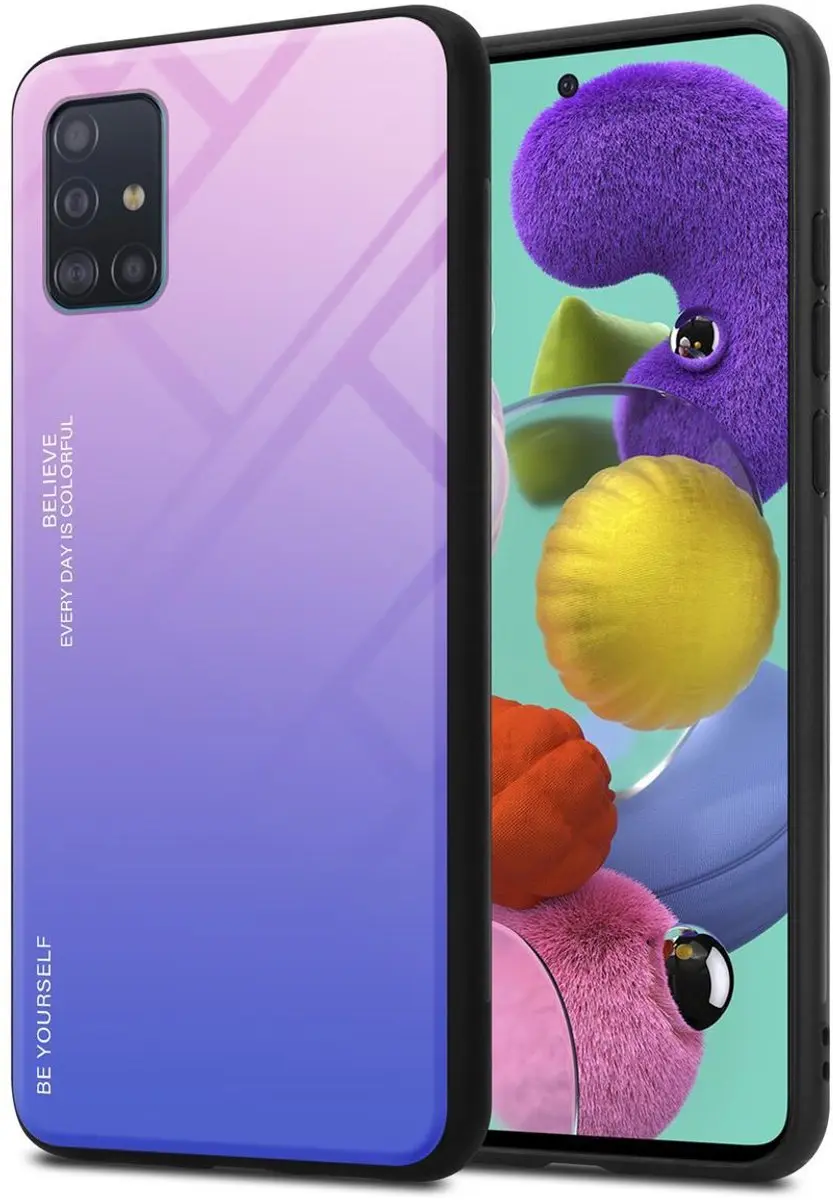 Cadorabo Hoesje geschikt voor Samsung Galaxy A51 4G / M40s in ROZE