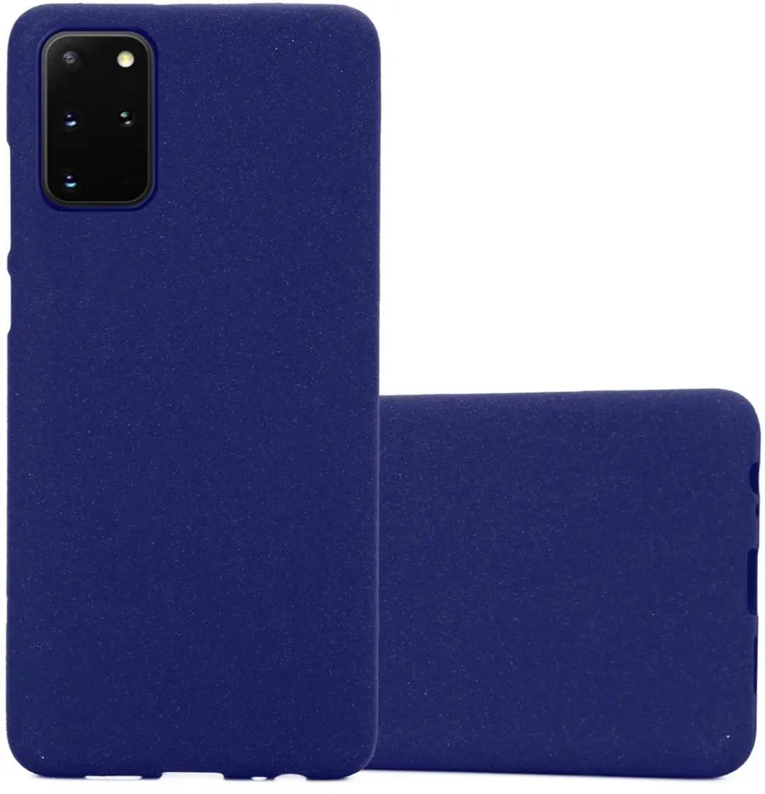 Cadorabo Hoesje geschikt voor Samsung Galaxy S20 PLUS in FROST DONKER BLAUW