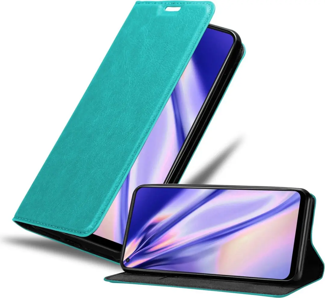 Cadorabo Hoesje geschikt voor Oppo A94 5G in BENZINE TURKOOIS