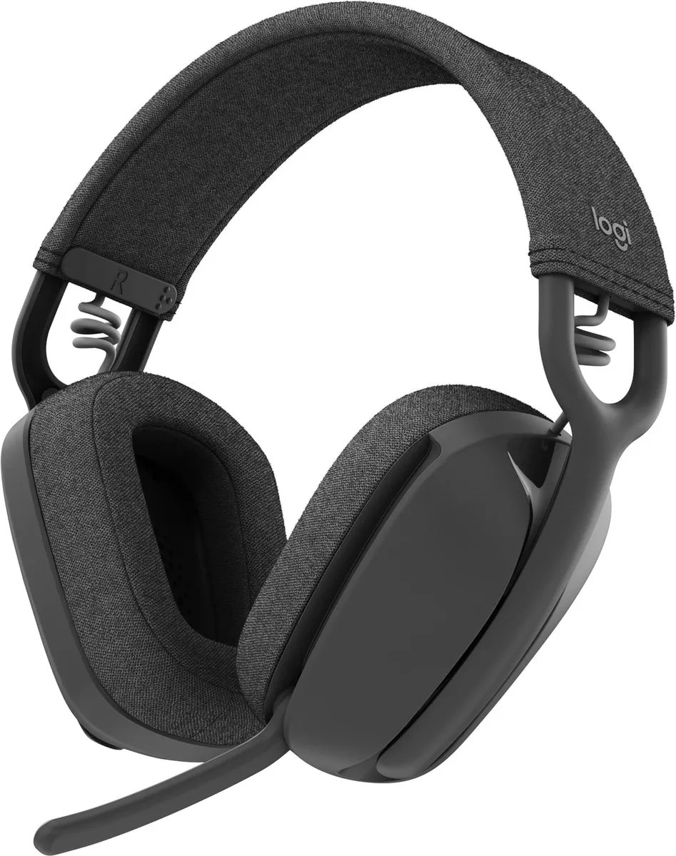 Logitech Zone Vibe 100 - Draadloze Headset - Bluetooth - Graphite