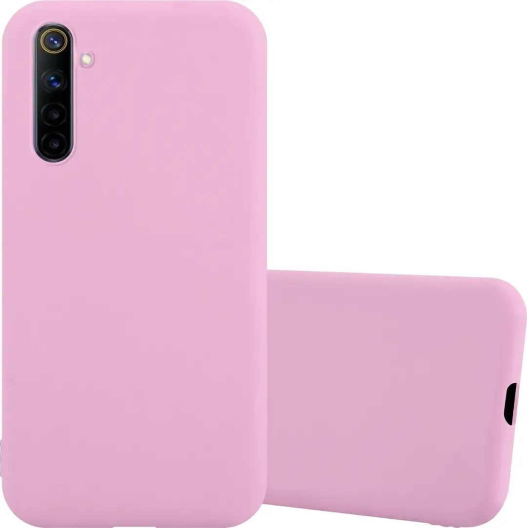 Cadorabo Hoesje geschikt voor Realme 6 4G / 6s in CANDY ROZE