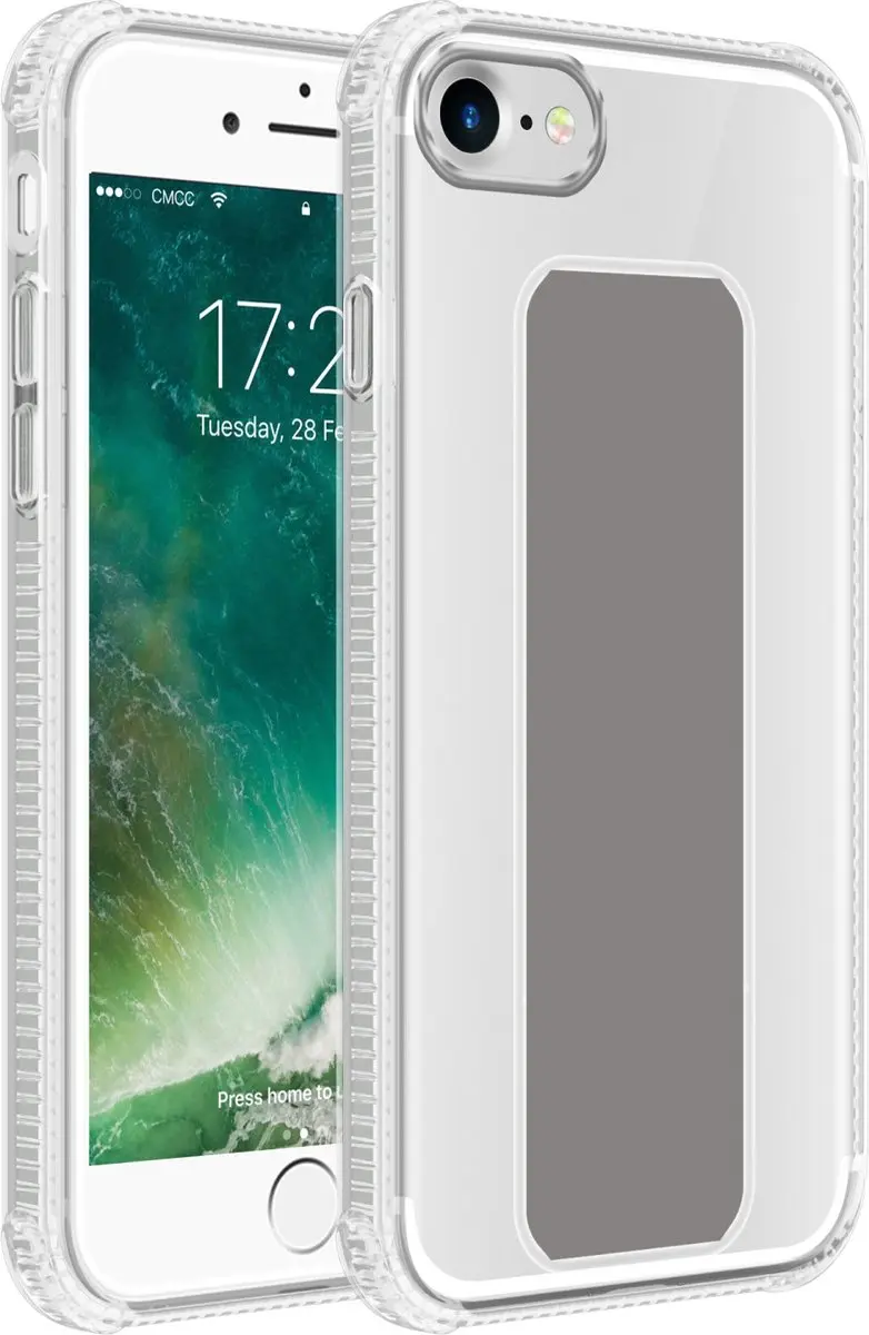Cadorabo Hoesje geschikt voor Apple iPhone 7 / 7S / 8 / SE 2020 in GRIJS