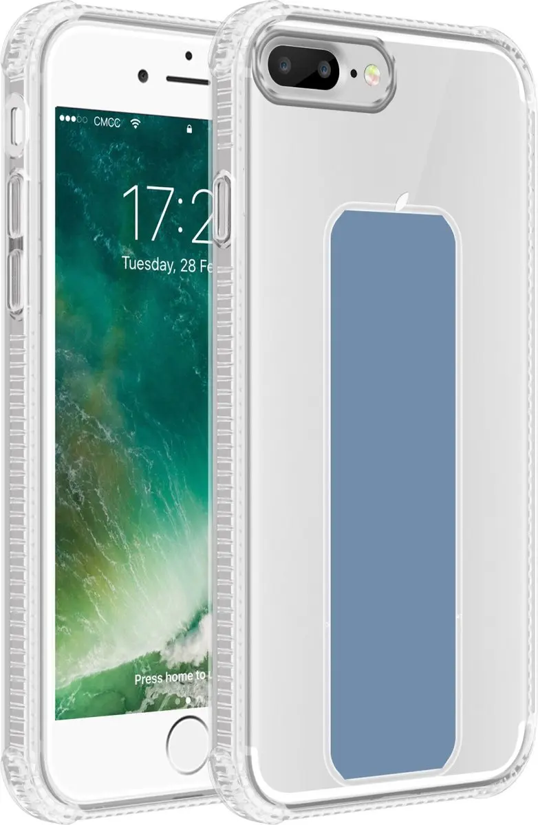 Cadorabo Hoesje geschikt voor Apple iPhone 7 PLUS / 7S PLUS / 8 PLUS in LICHTBLA