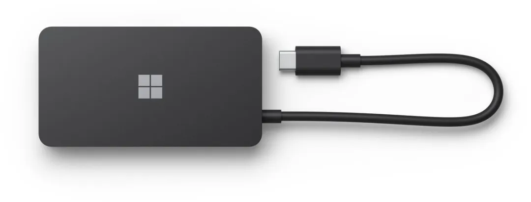 Microsoft Surface USB-C Travel Hub 161-00002 - Dockingstation HDMI/VGA/Ethernet - Zwart