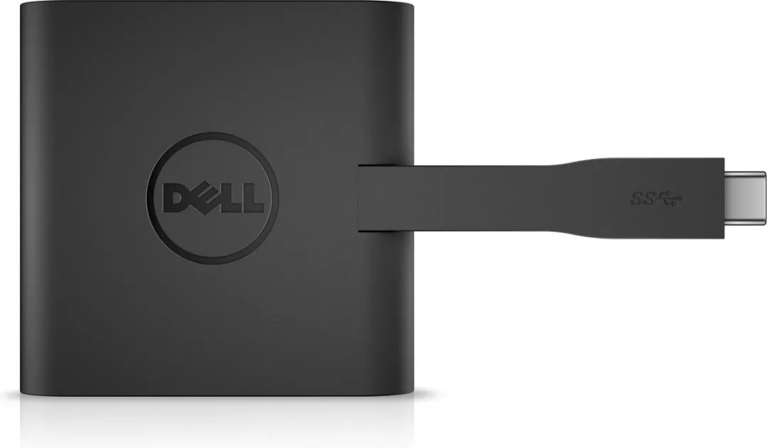 Dell DA200 USB 3.2 Type-C Adapter - Zwart