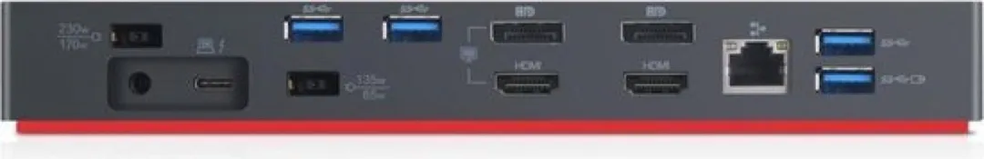 Lenovo ThinkPad Thunderbolt 3 Workstation Dock G2 40ANY230EU - Zwart