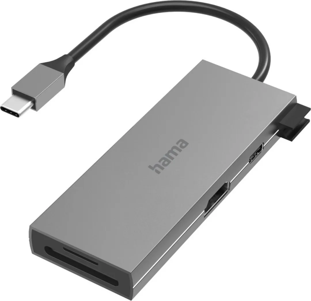 Hama USB-C Dockingstation 00200110 - Grijs