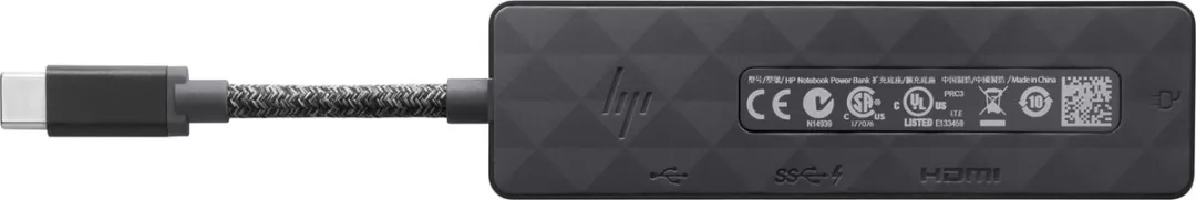 HP ENVY 5LX63AA#ABB USB-C Hub - 3x USB, HDMI - Zwart