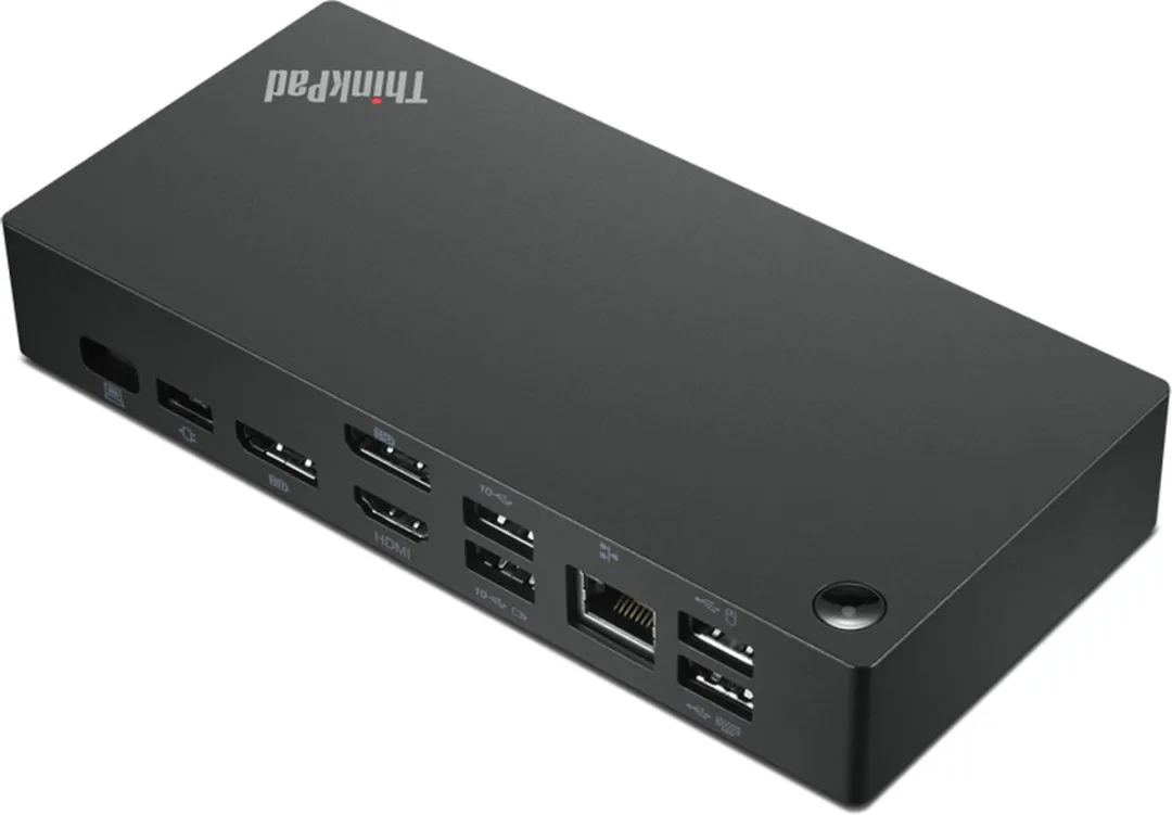 Lenovo ThinkPad 40AY0090DK USB-C Dock - Zwart