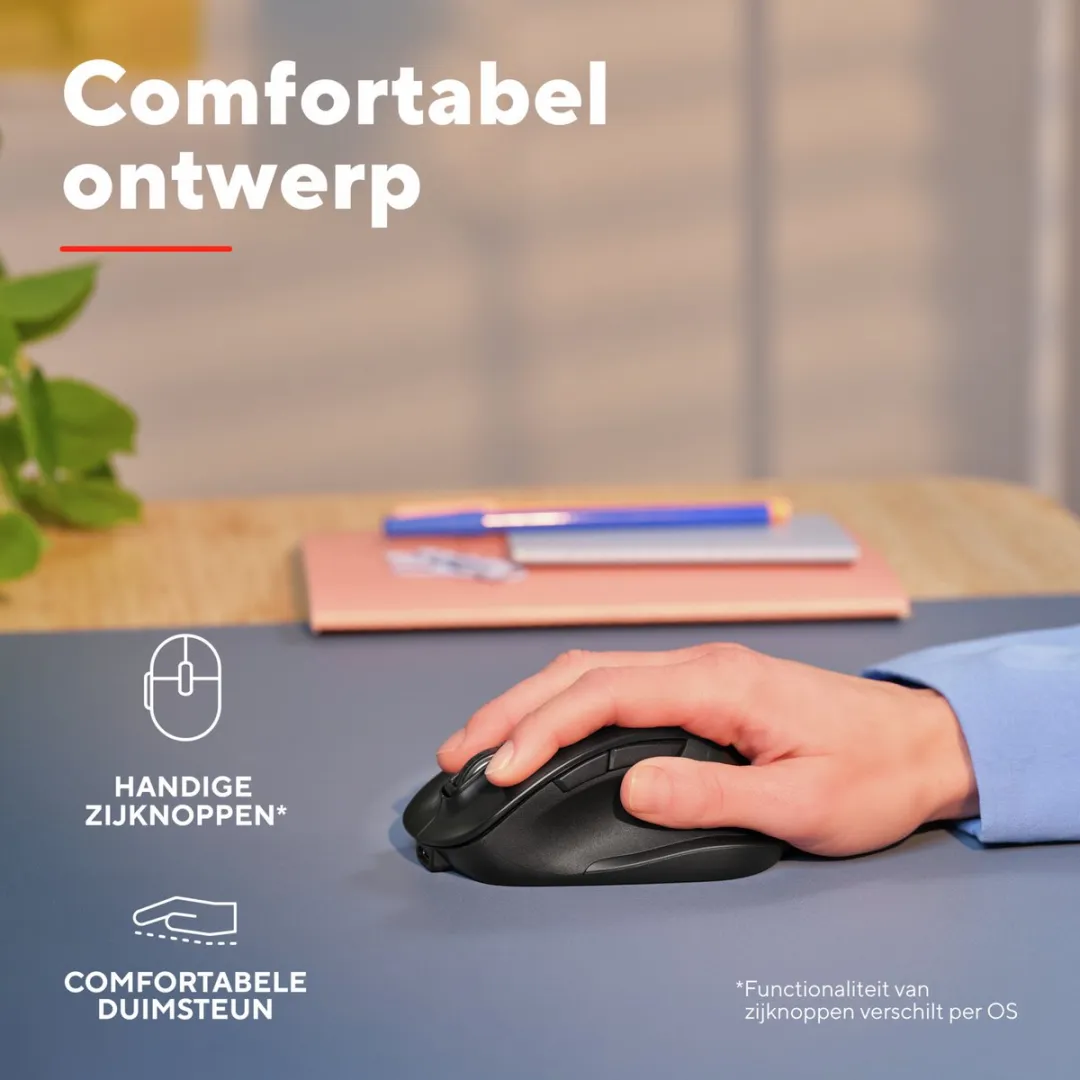 Trust Fyda 25708 Draadloze Muis - Zwart