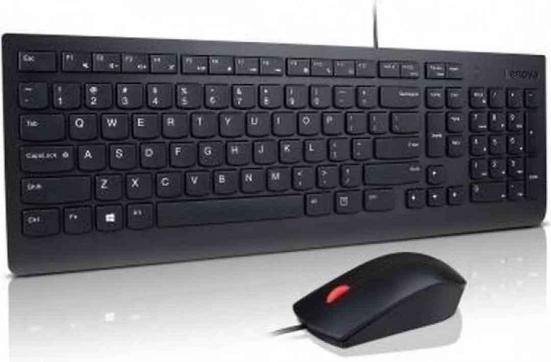 Lenovo 4X30L79897 Toetsenbord met Muis - USB QWERTZ Duits - Zwart