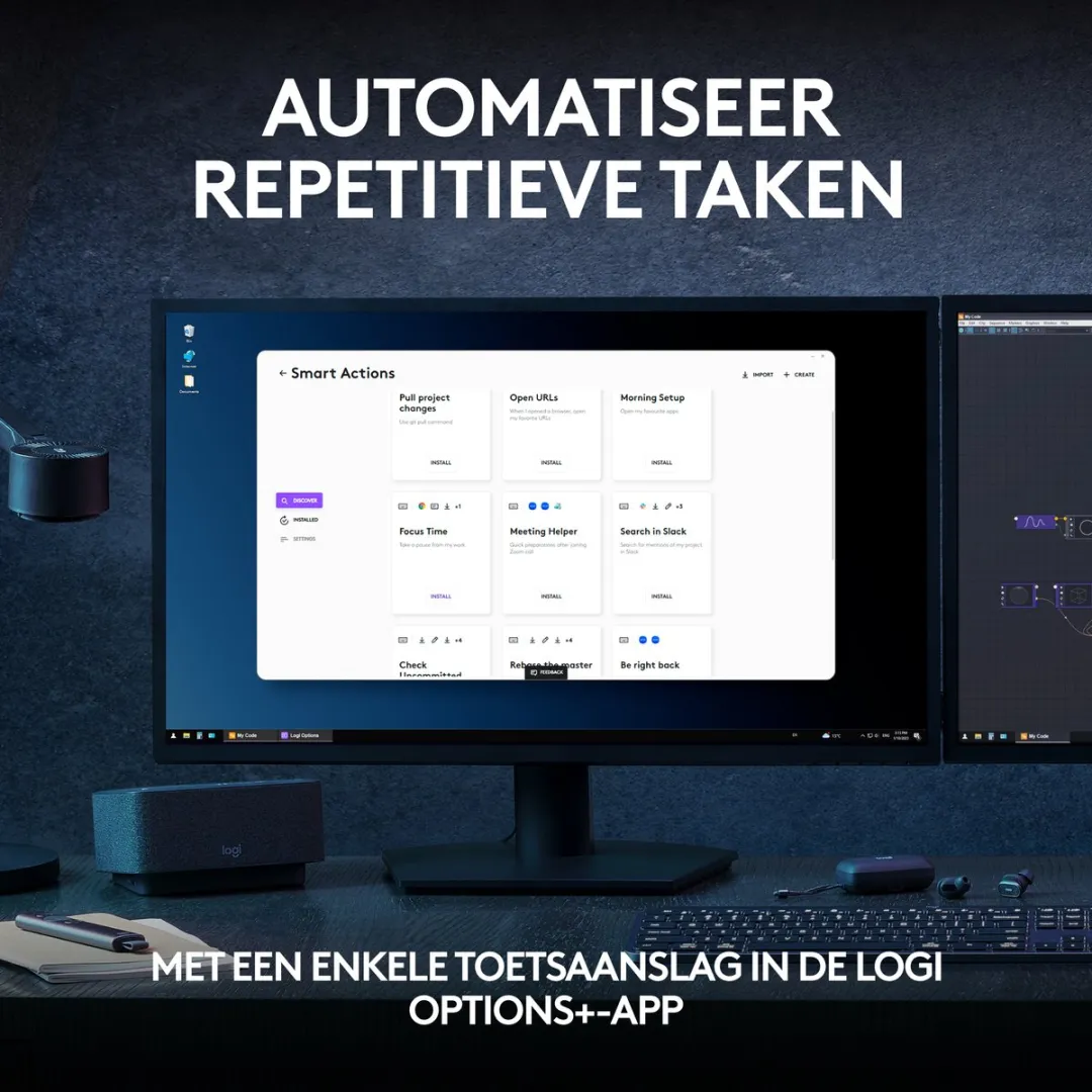 Logitech MX Keys S Draadloos Toetsenbord - Qwerty - Zwart