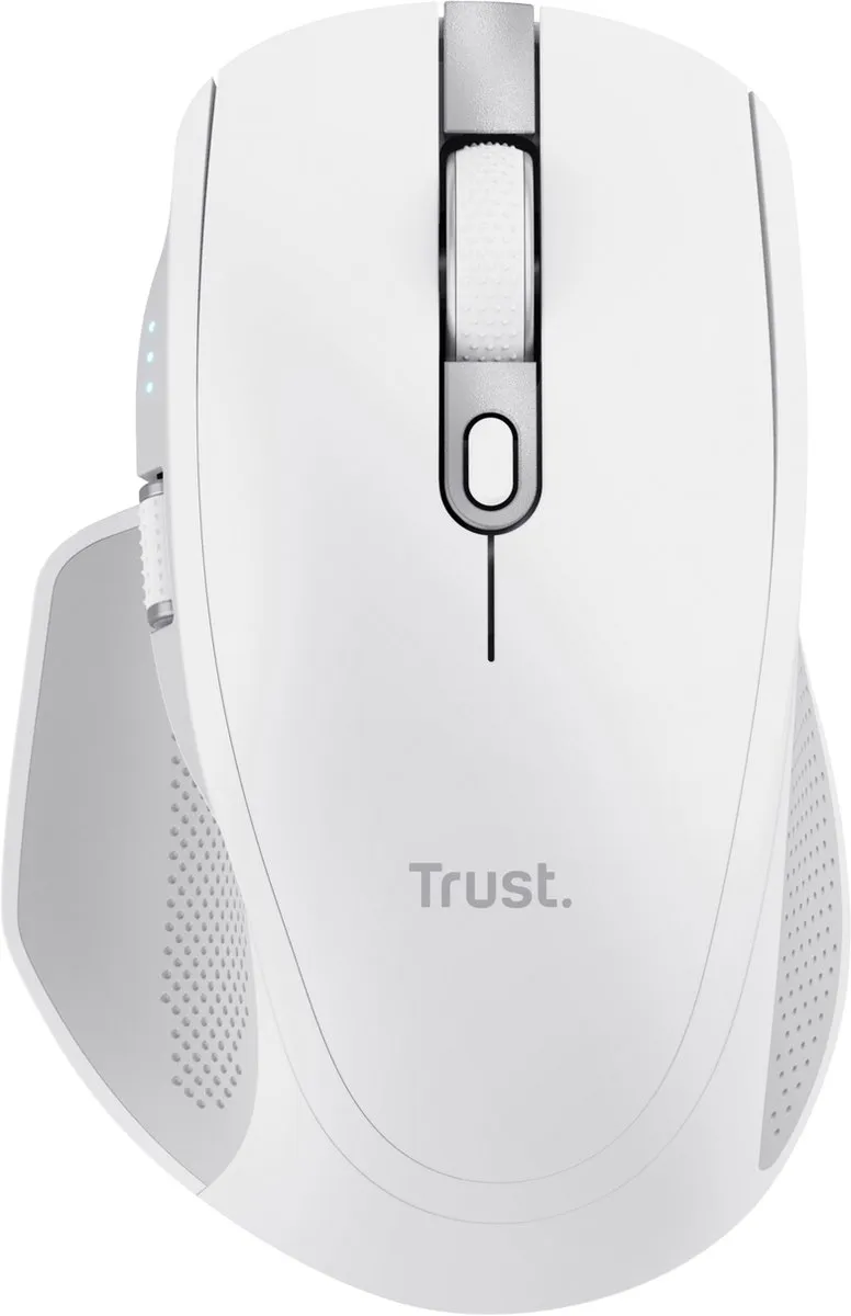 Trust Ozaa+ 24935 Ergonomische Draadloze Muis - Wit
