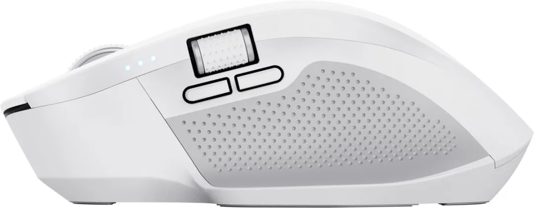 Trust Ozaa+ 24935 Ergonomische Draadloze Muis - Wit - afbeelding 6 van 6