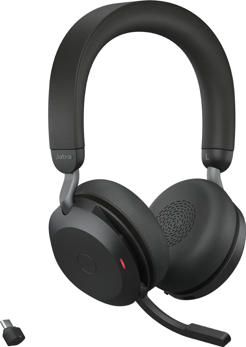 Jabra Evolve2 75 UC Draadloze Koptelefoon - Zilver