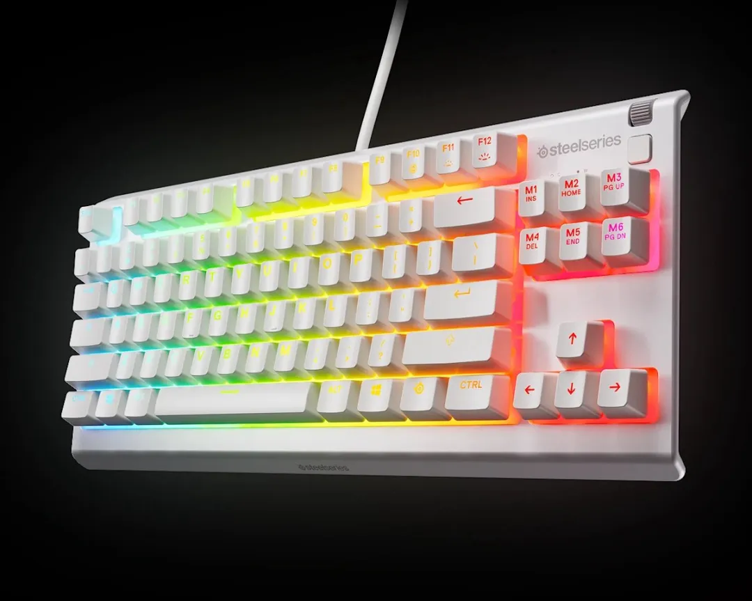 SteelSeries Apex 3 TKL 64819 Gaming Toetsenbord - Wit