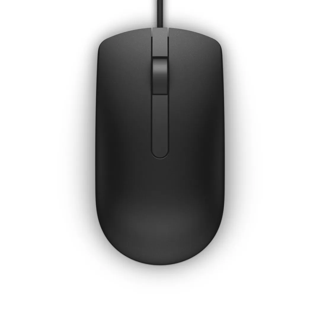 Dell MS116 Optische USB Muis - 1000 DPI - Zwart - afbeelding 6 van 6