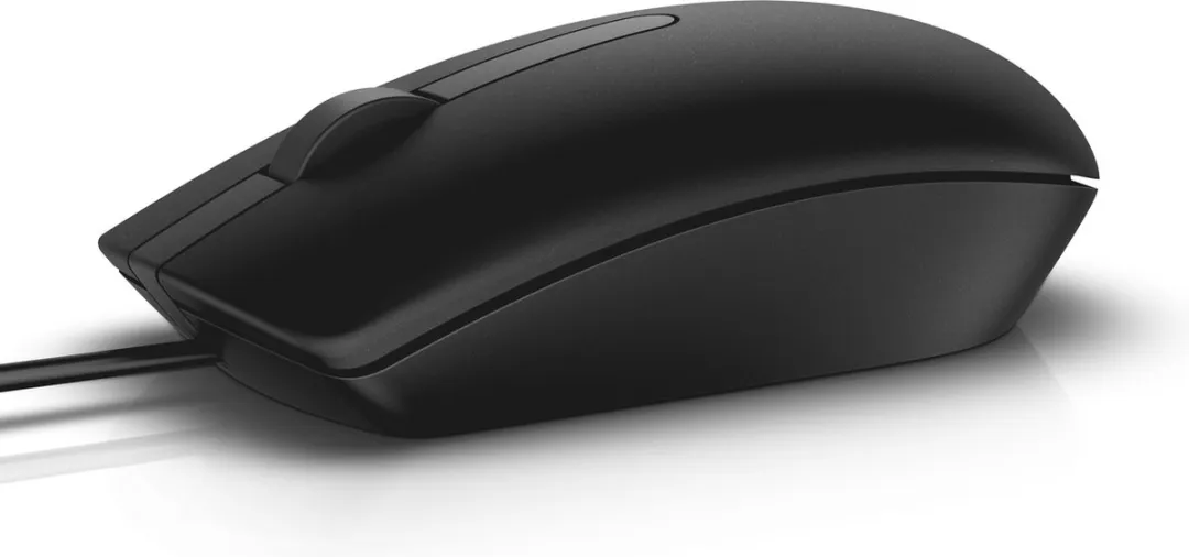 Dell MS116 Optische USB Muis - 1000 DPI - Zwart