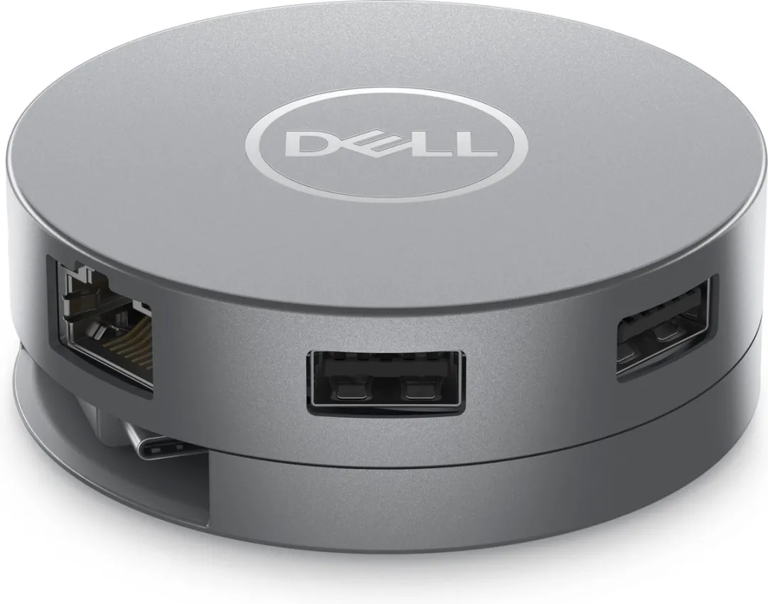 Dell DA305 6-in-1 USB-C Multiport Adapter - Zilver
