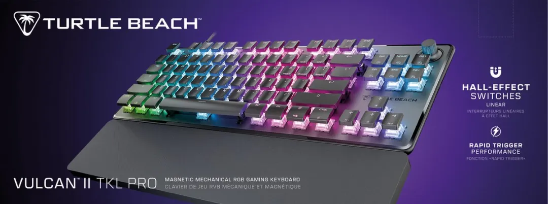 Turtle Beach Vulcan II TKL Pro TURA38.BX.GAKB Gamingtoetsenbord - Zwart