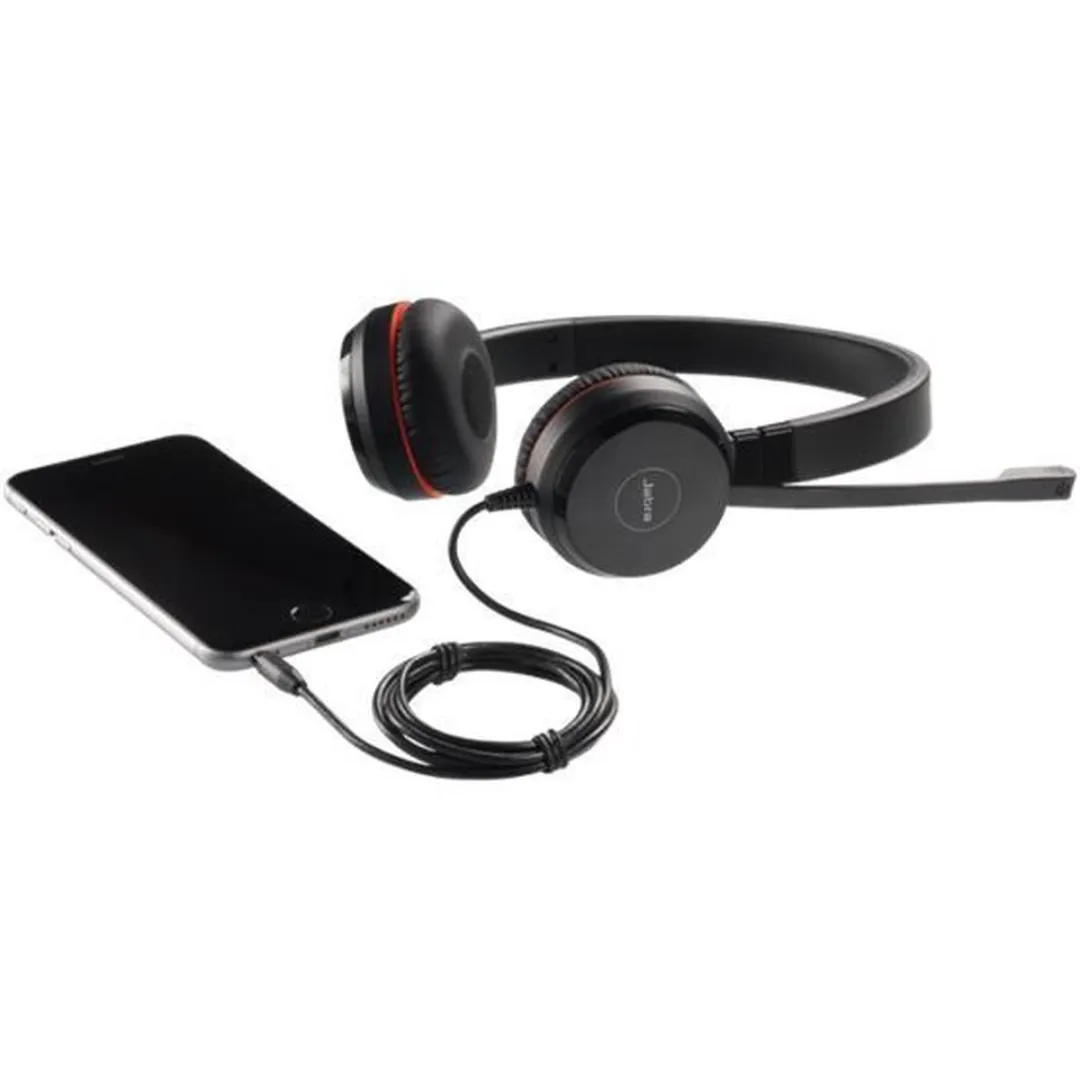 Jabra Evolve 30 II Headset - Zwart - 3,5mm