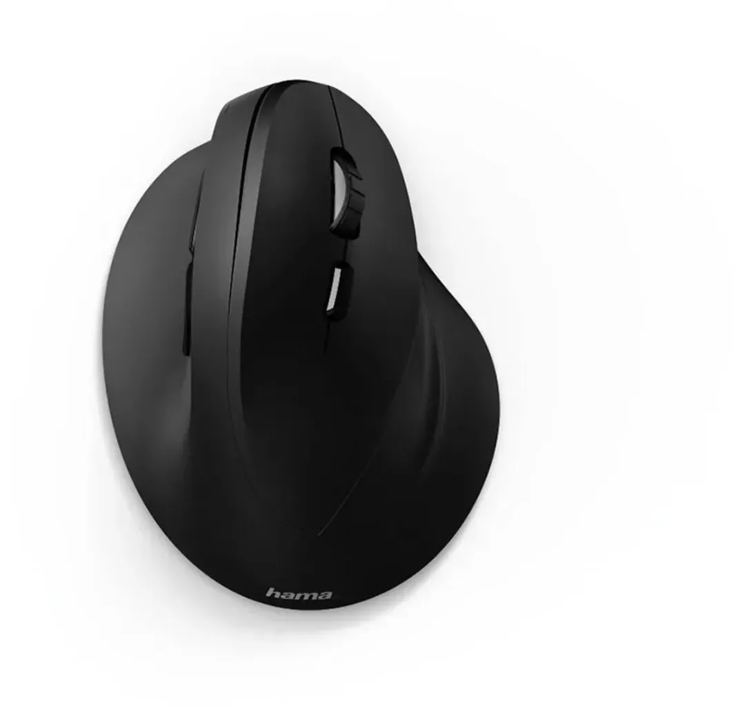 Hama EMW-500 Draadloze Ergonomische Muis - 6 Knoppen - Zwart