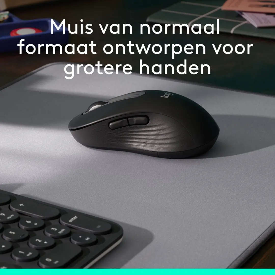 Logitech Signature M650 L Draadloze Muis - Roze