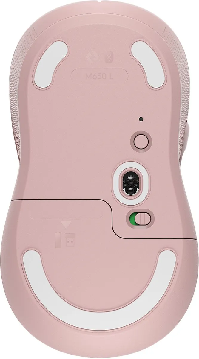 Logitech Signature M650 L Draadloze Muis - Roze - afbeelding 6 van 6