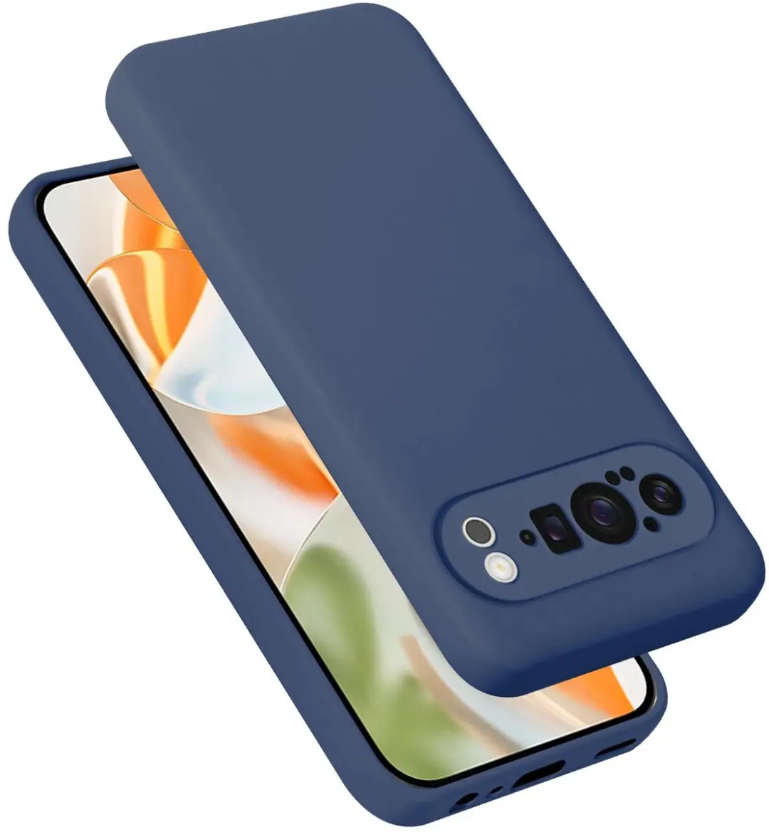 Cadorabo Hoesje geschikt voor Google Pixel 9 PRO in LIQUID BLAUW