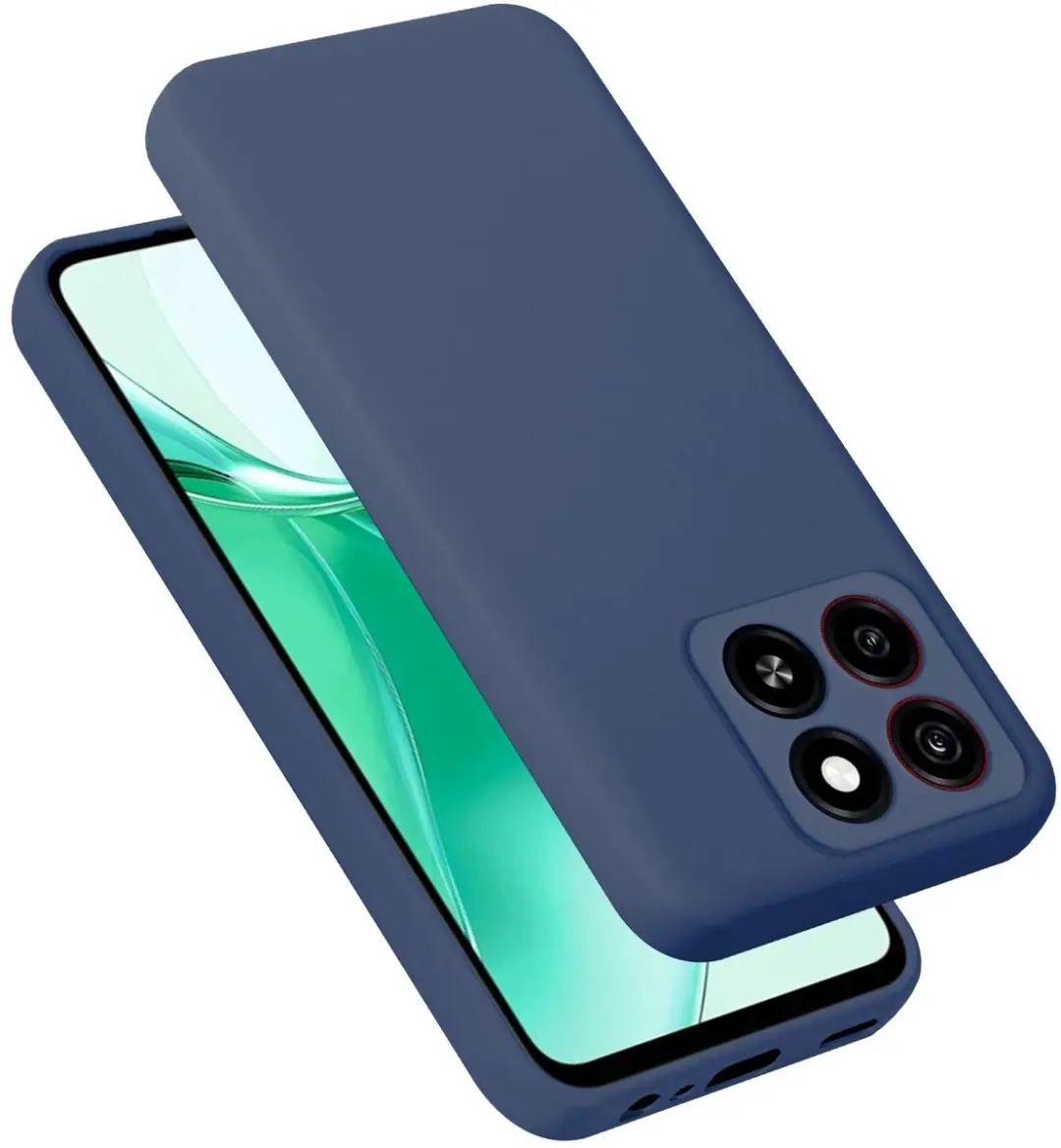 Cadorabo Hoesje geschikt voor ZTE Blade A35 / A55 in LIQUID BLAUW