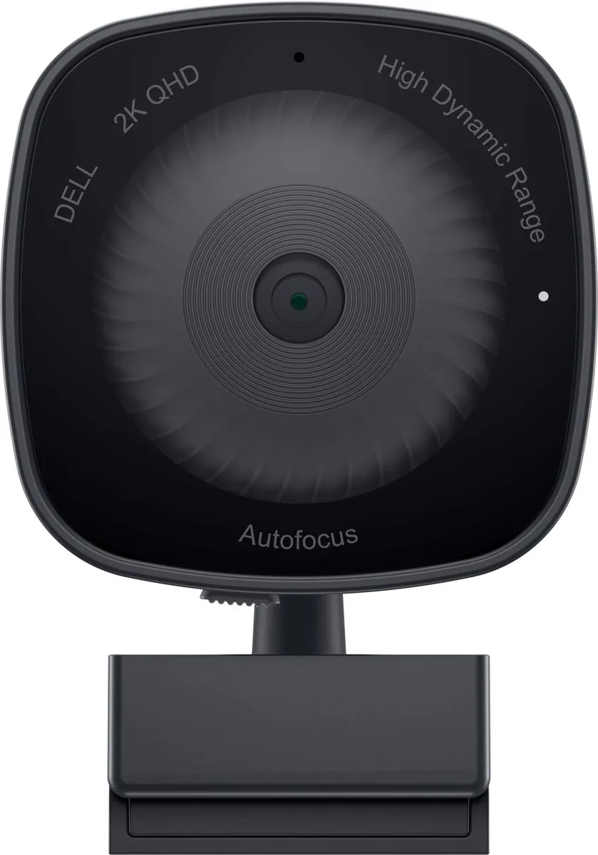 Dell WB3023-DEMEA Webcam - 2K QHD - Zwart