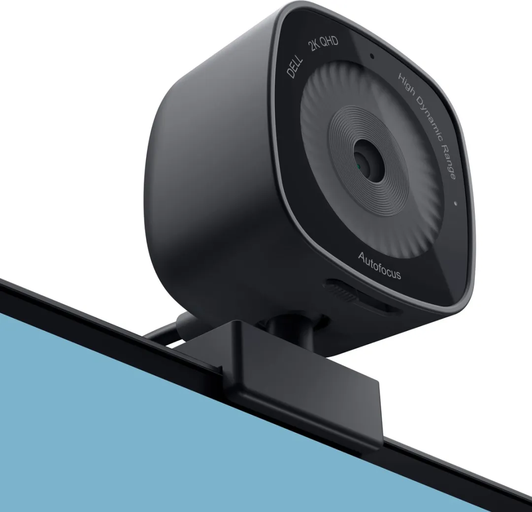 Dell WB3023-DEMEA Webcam - 2K QHD - Zwart