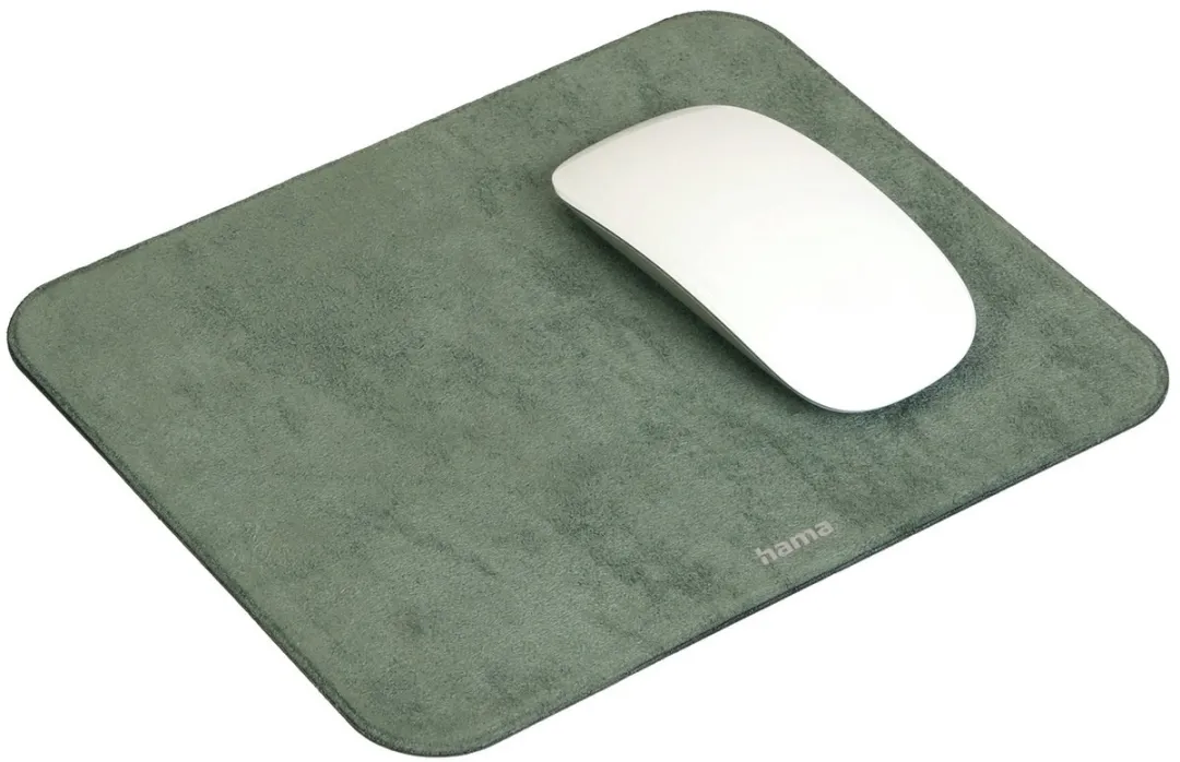 Hama Velvet Muismat Olijf-groen