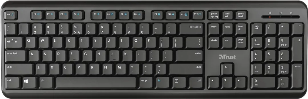 Trust Ody 24335 Draadloos Toetsenbord QWERTZ